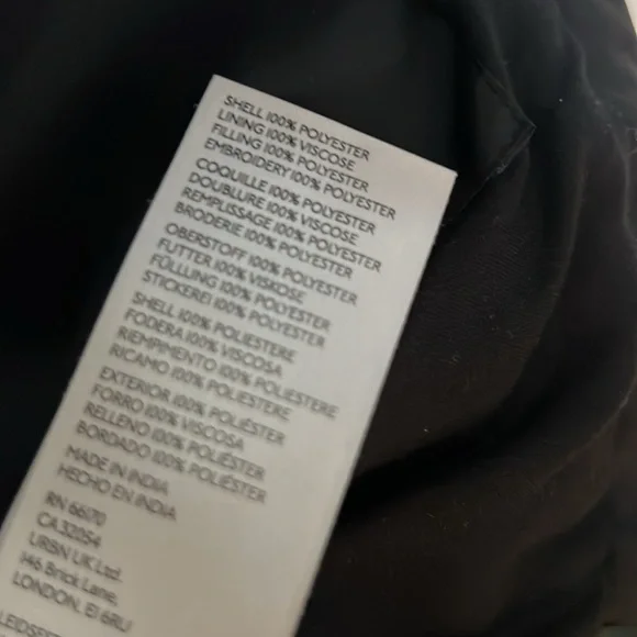 Anthropologie Floral Embroidered Bomber Jacket - Picture 7 of 9